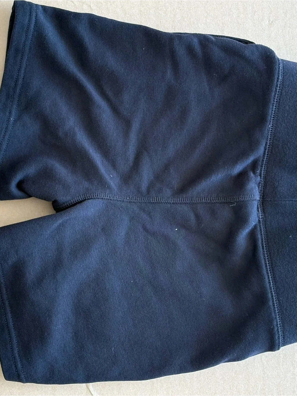 Champion Kids Dark Navy Athletic Shorts with Small Logo
